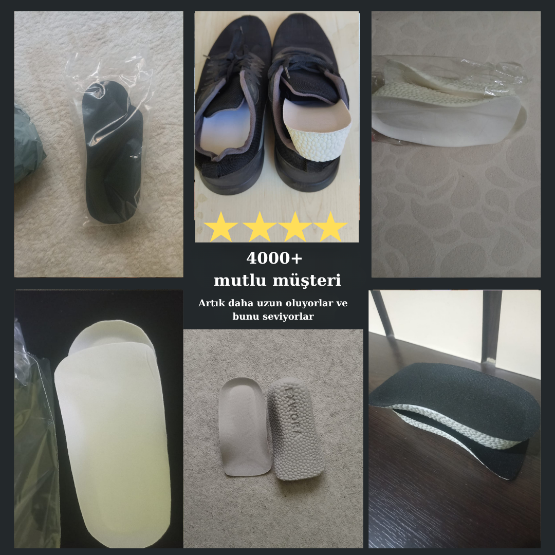 Ortopedik Boy Uzatıcı Tabanlıklar