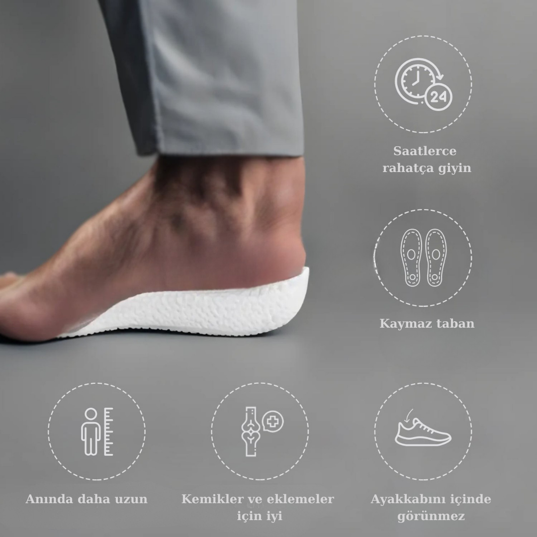 Ortopedik Boy Uzatıcı Tabanlıklar