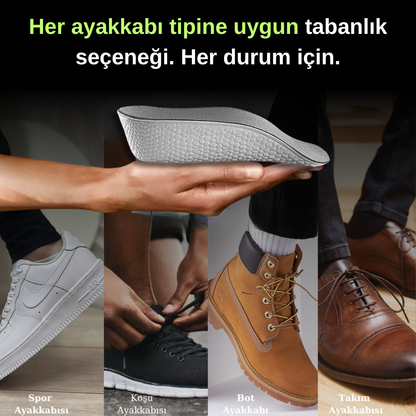 Ortopedik Boy Uzatıcı Tabanlıklar